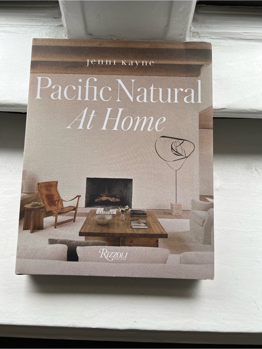 Brand new coffee table book, “Pacific Natural at  Home” by designer Jenni Kayne.